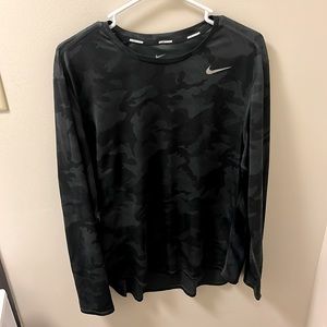 Nike Running Camo Long Sleeved Shirt